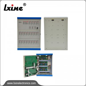 20 Zones Fire alarm control panel with backup battery LX-801-20