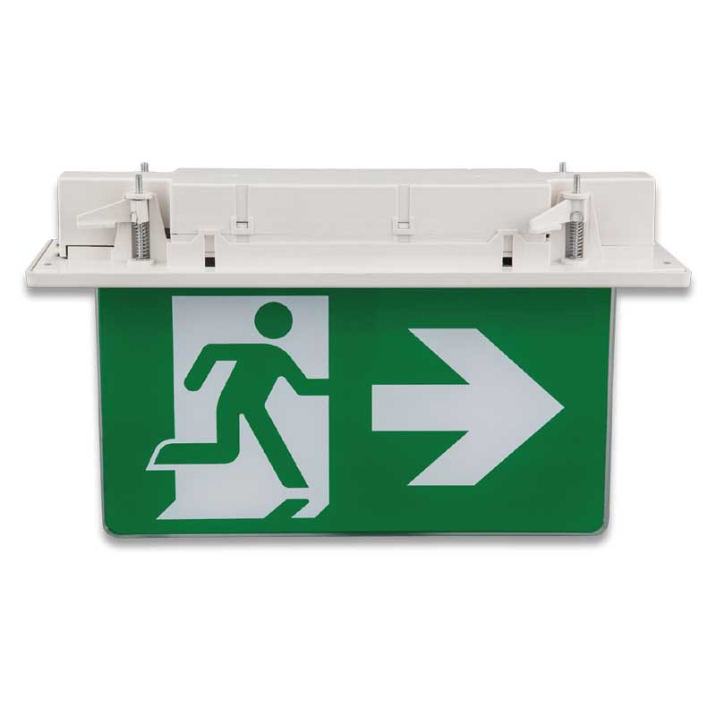 High Quality Emergency Light Led - Led exit sign emergency lights ceiling flush mounted LX-708AT – LIXIN