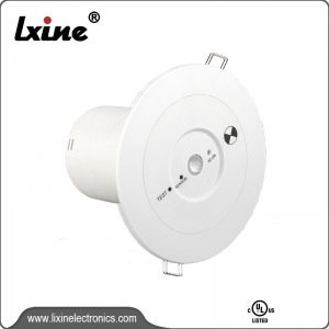 UL approval LED Emergency Down Light recessed type installation  LX-605L
