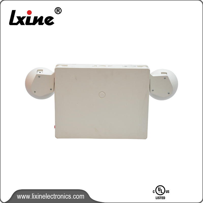 Super Lowest Price 100 Led Emergency Light - Exit light with two spot lamps LX-7602G/R – LIXIN