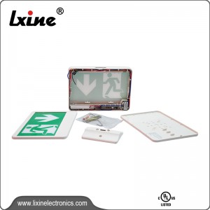 Emergency exit sign luminaire LX-751G