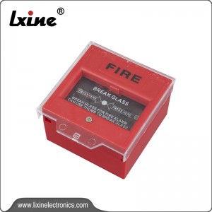Manual alarm button connecting with fire alarm system LX-502
