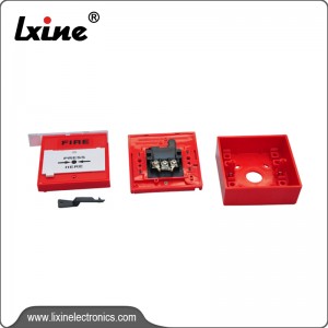 Conventional manual fire alarm button LX-501