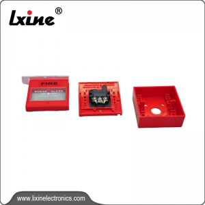 Manual alarm button connecting with fire alarm system LX-502