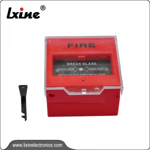 Manual alarm button connecting with fire alarm system LX-502