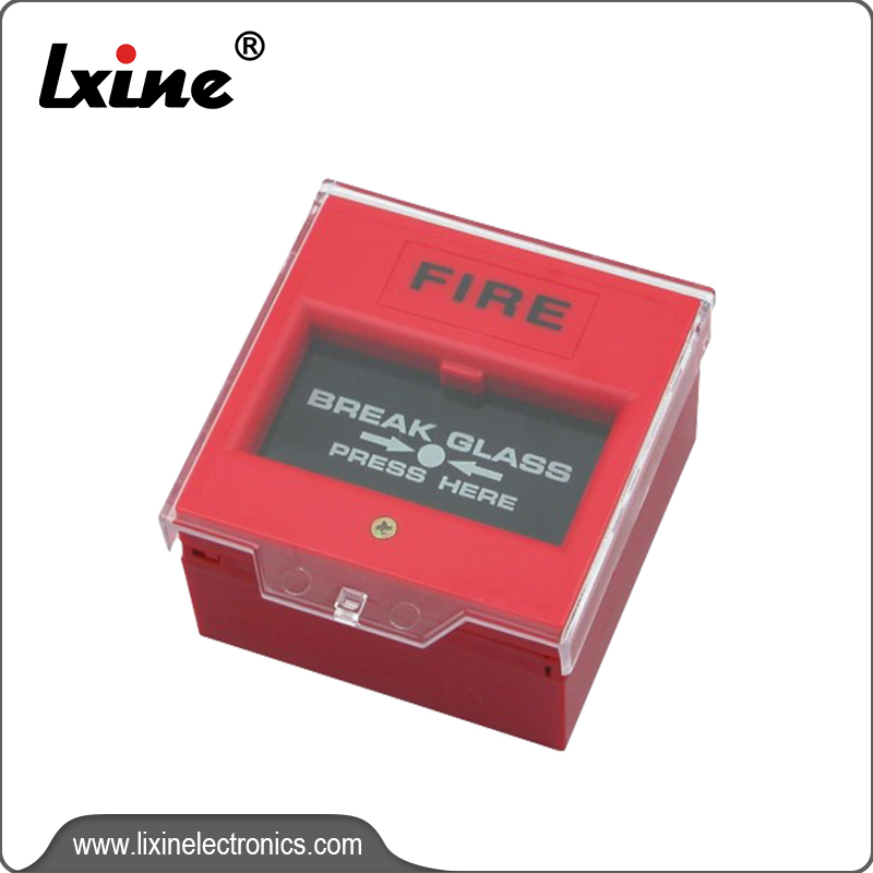 Good User Reputation for Alarm Fire Control Panel - Hand actuated alarm button connecting with fire alarm system LX-503 – LIXIN