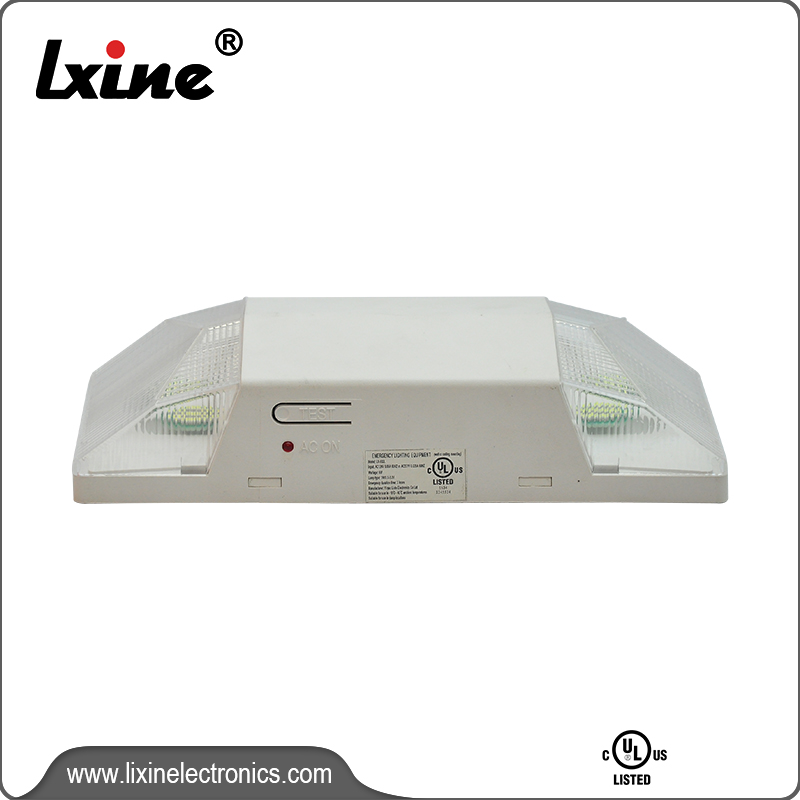 Trending Products Mounted Led Emergency Lights - UL listed AC120V/277V twin spot emergency light LX-682L – LIXIN