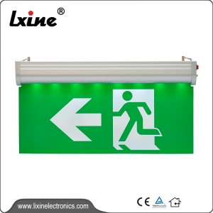 CE listed rechargeable exit sign light LX-701