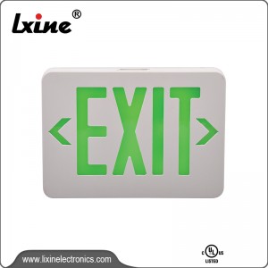 UL certified exit sign with led light  LX-750G/R