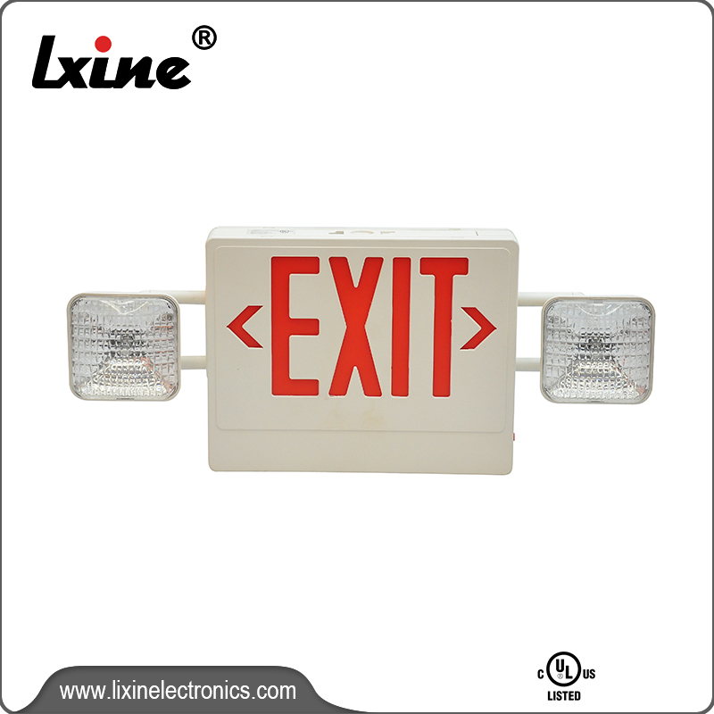 Professional Design Rechargeable Led Exit Emergency Light - Led exit sign emergency lights LX-7603LG/R – LIXIN