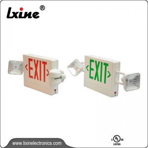 Led exit sign emergency lights LX-7603LG/R
