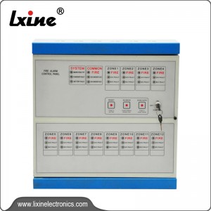 Fire alarm control panel 12 zones LX-801-12