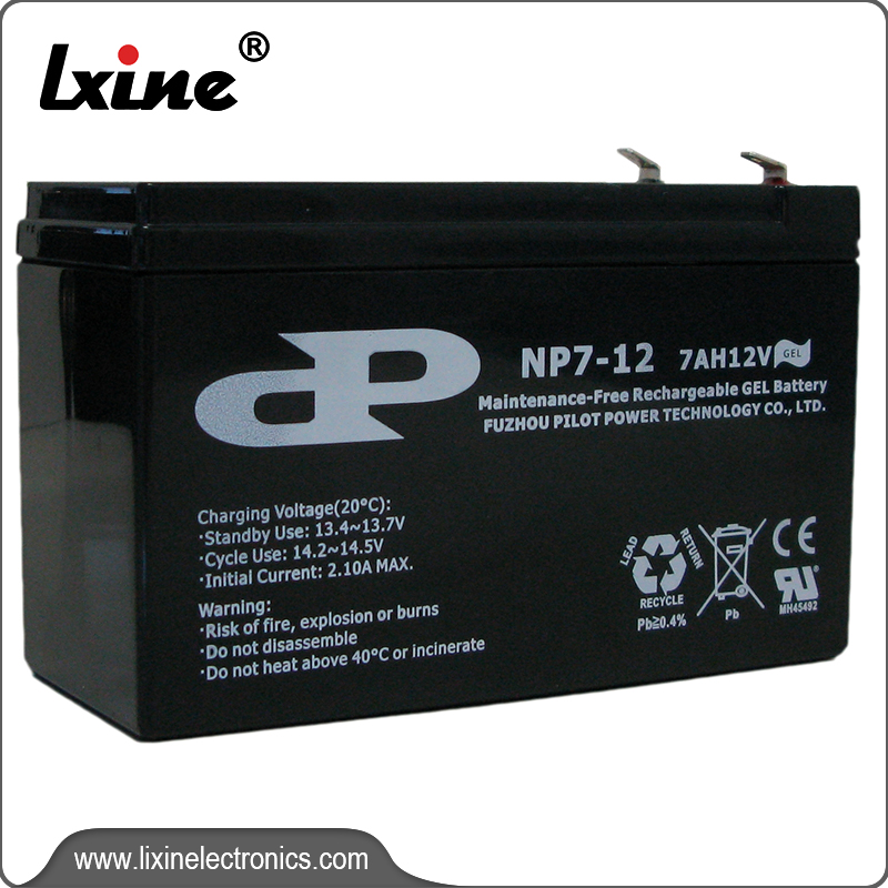 OEM/ODM Factory 12 Volt Emergency Light Battery - Lead Acid Battery NP7-12 – LIXIN