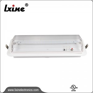 UL listed emergency light 8W fluorescent surface mounted LX-604