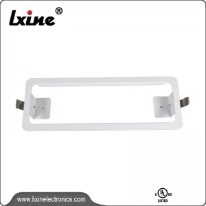 Bulkhead emergency lamp with single fluorescent tube LX-632