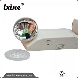 Halogen emergency lighting with adjustable heads LX-681