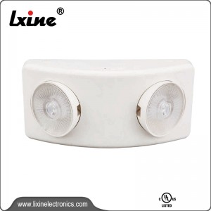 UL  listed two heads emergency lighting high power led LX-692