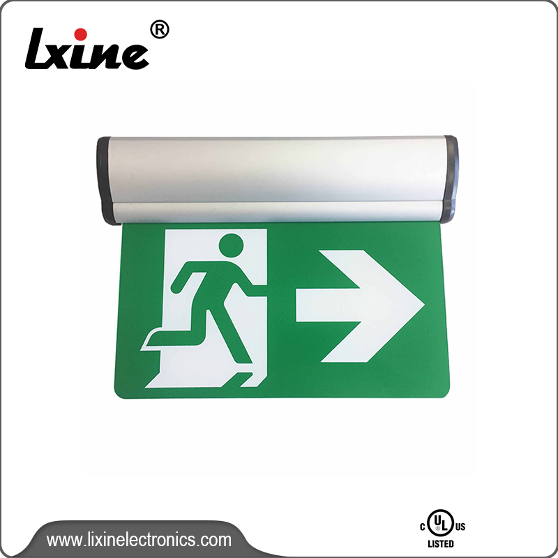 Free sample for Battery Backup Led Emergency Light - UL listed Exit sign light LX-741A34 – LIXIN