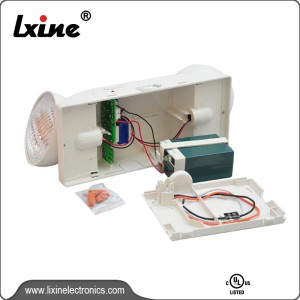 UL approval emergency light with rotatable lamp heads LX-681L