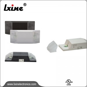 UL listed AC120V/277V twin spot emergency light LX-682L