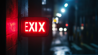 Navigating Tariffs to Uncover Opportunities for the Best Thermoplastic Exit Sign in China