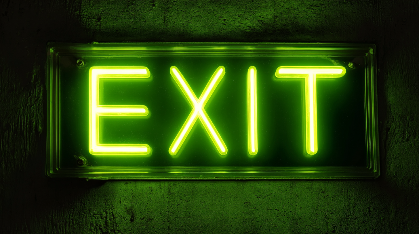 Top 5 Illuminated Exit Signs for Ultimate Safety and Visibility