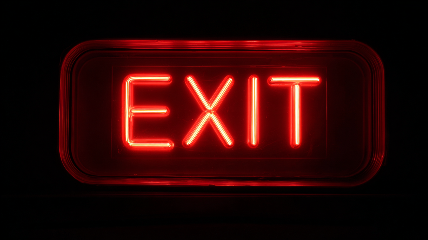 Top 5 Illuminated Exit Signs for Ultimate Safety and Visibility