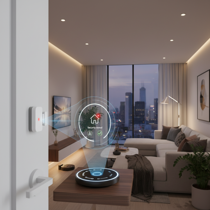 Top Benefits of Using Magnetic Door Sensors for Home Security and Automation