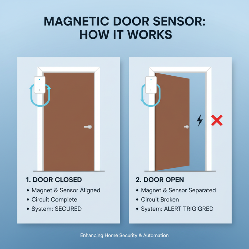 Top Benefits of Using Magnetic Door Sensors for Home Security and Automation