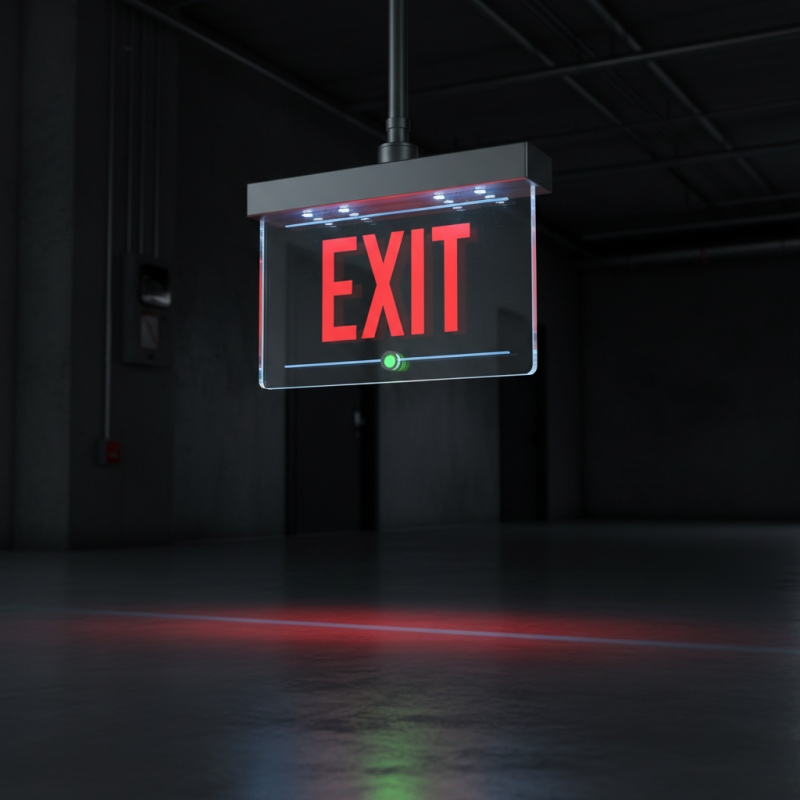 How to Choose the Best Edge Lit LED Exit Sign for Your Needs