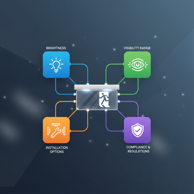 How to Choose the Best Edge Lit LED Exit Sign for Your Needs