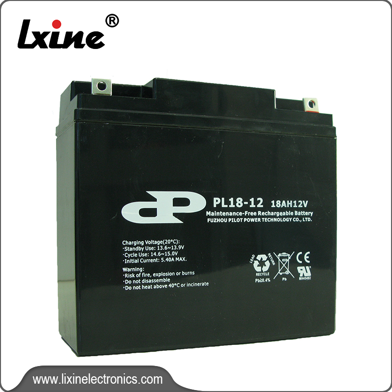 Factory wholesale Led Emergency Battery Pack -  Lead Acid Battery PL18-12 - LIXIN