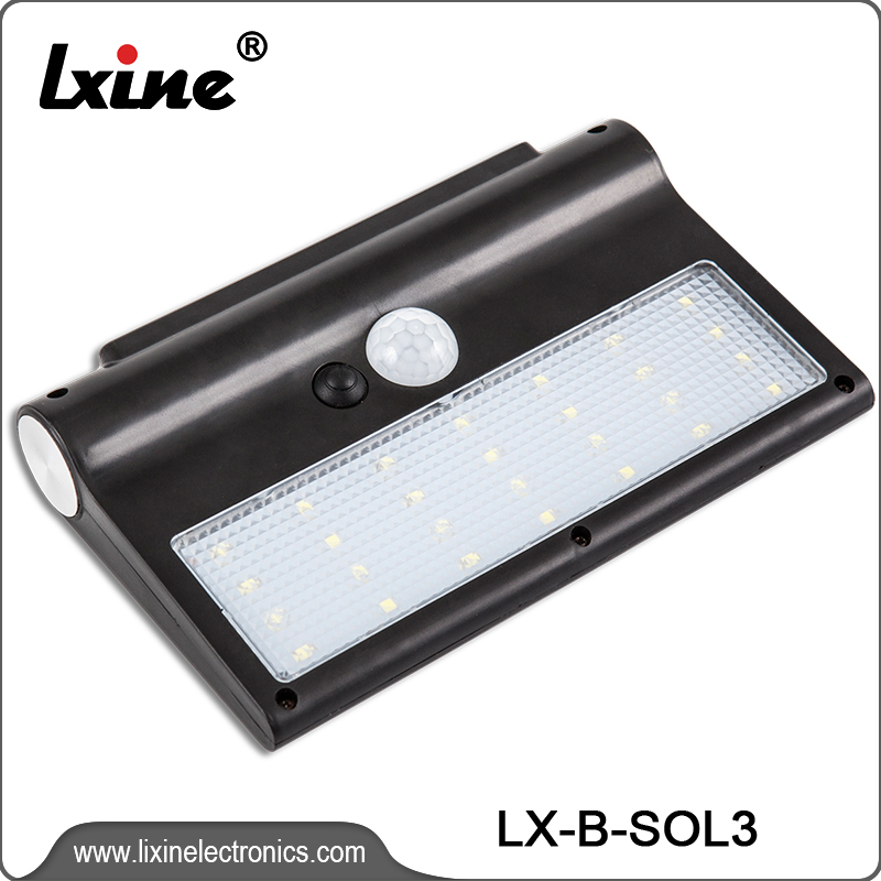 Solar sensor wall lights outdoor motion detection LX-B-SO...
