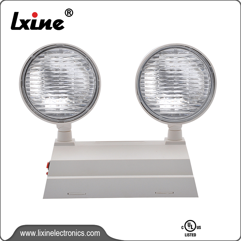 UL Dual Head Emergency Light LX-621W B