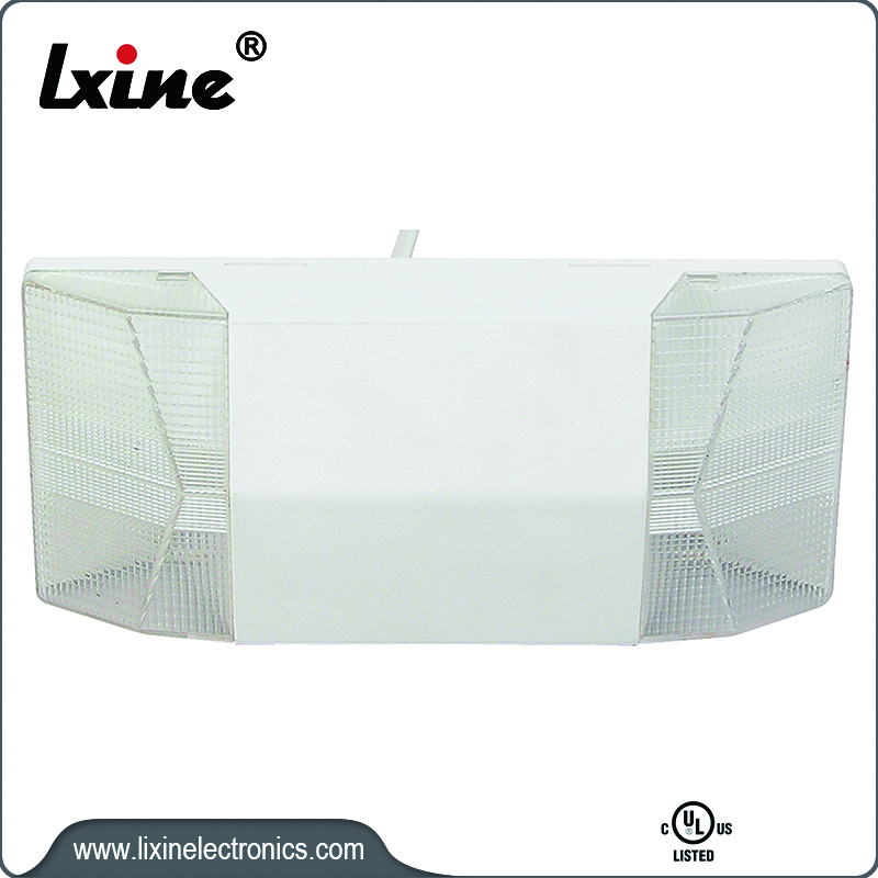 UL listed twin spot emergency lighting with halogen bulbs...