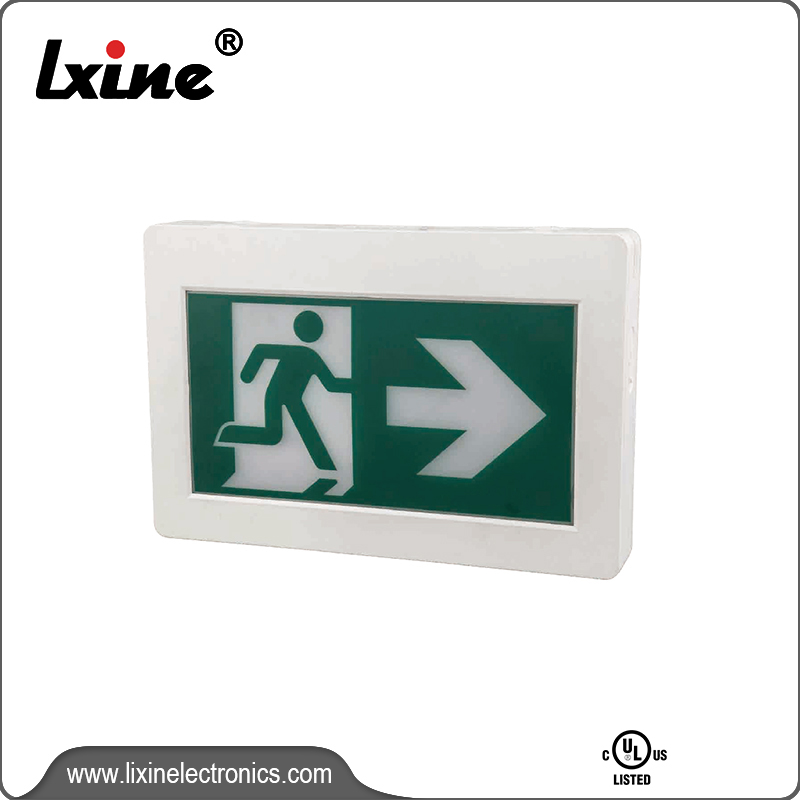 Chinese Professional Led Emergency Lamp -  UL certified exit sign emergency lighting LX-756A34 - LIXIN