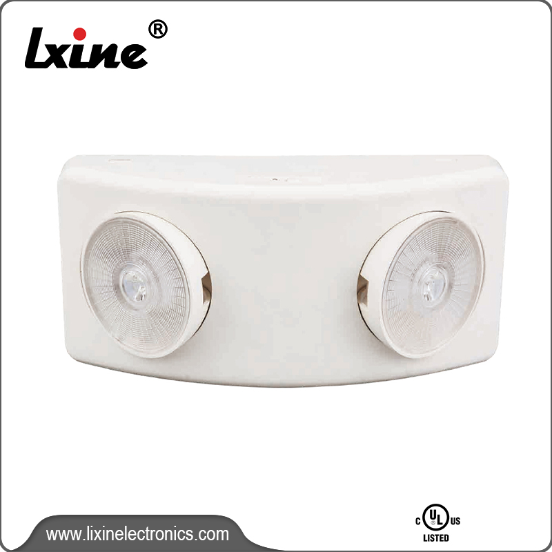UL  listed two heads emergency lighting high power led LX...