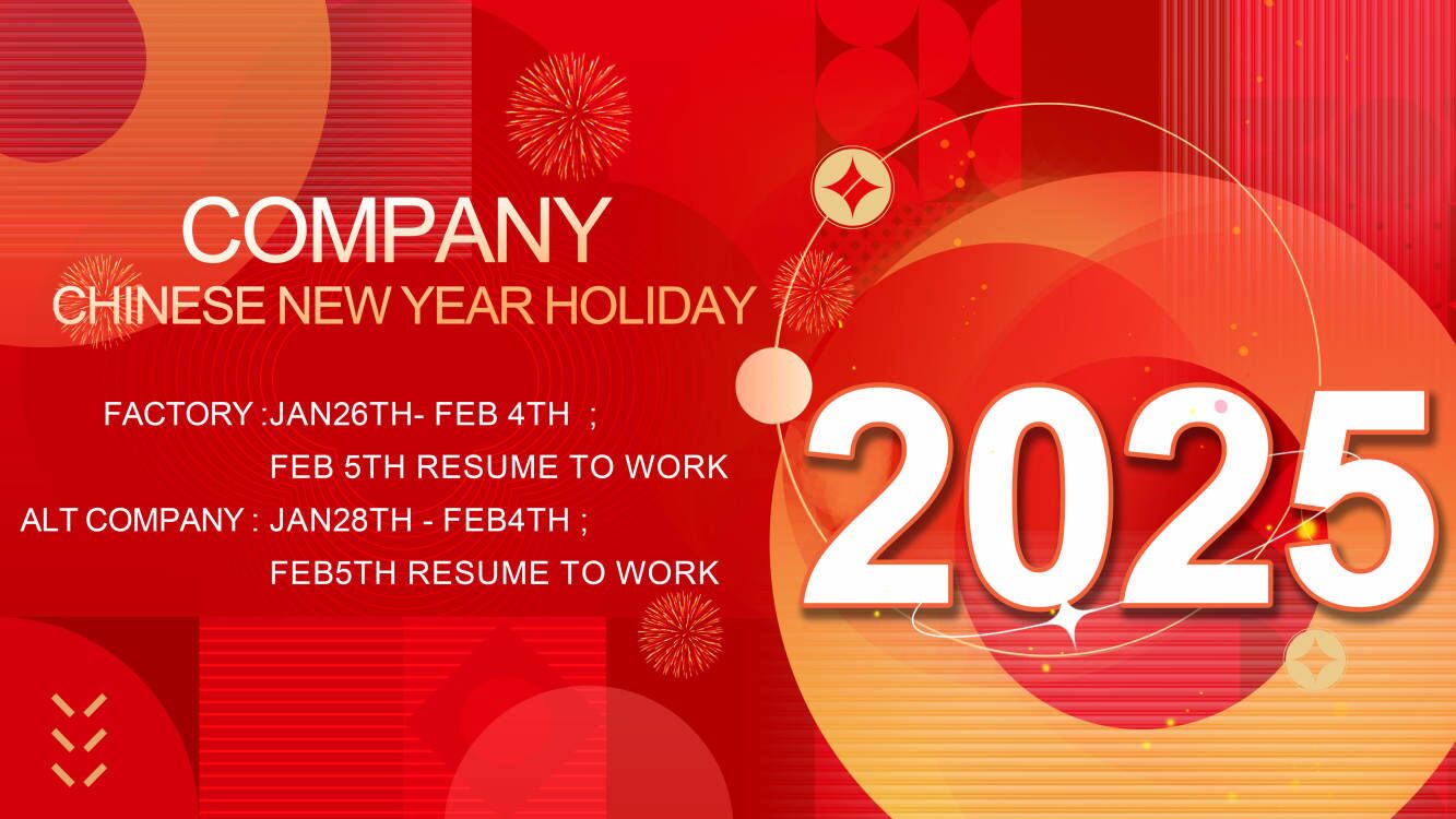 2025 Chinese New Year Holiday Notice