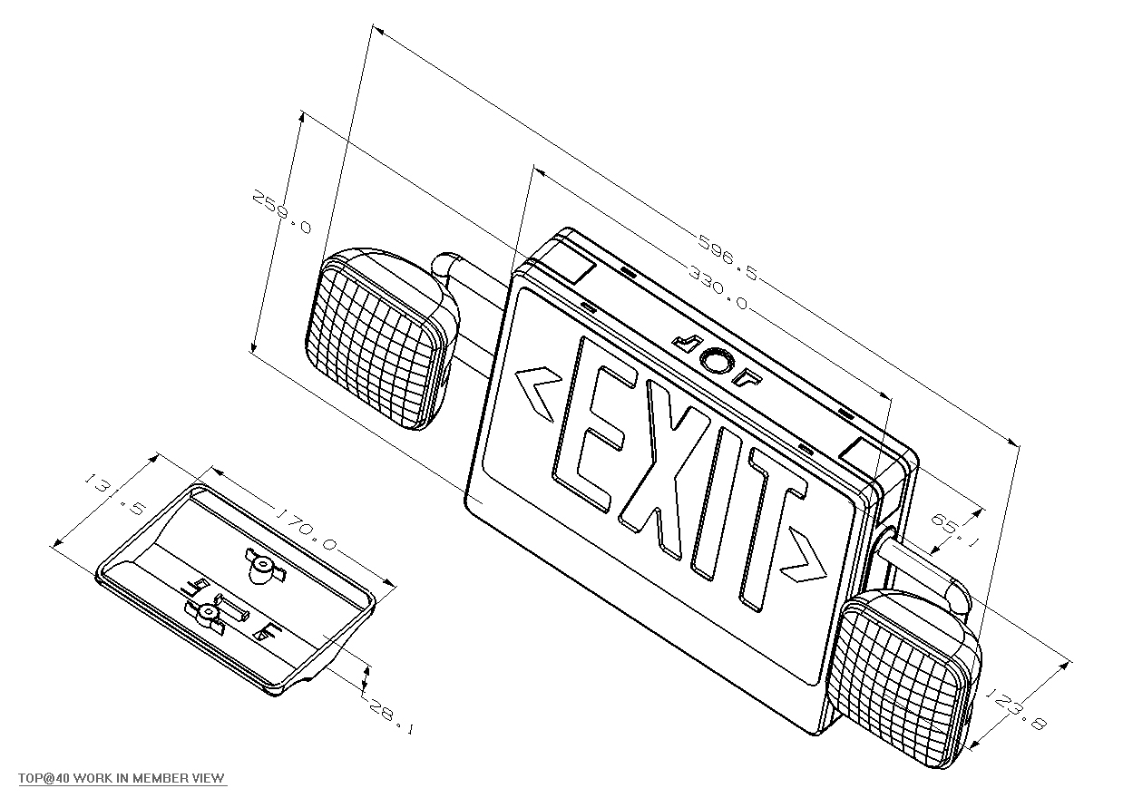 UL-Exit-Sign-Emergency-Light-Combo-LX-7603G-R-6