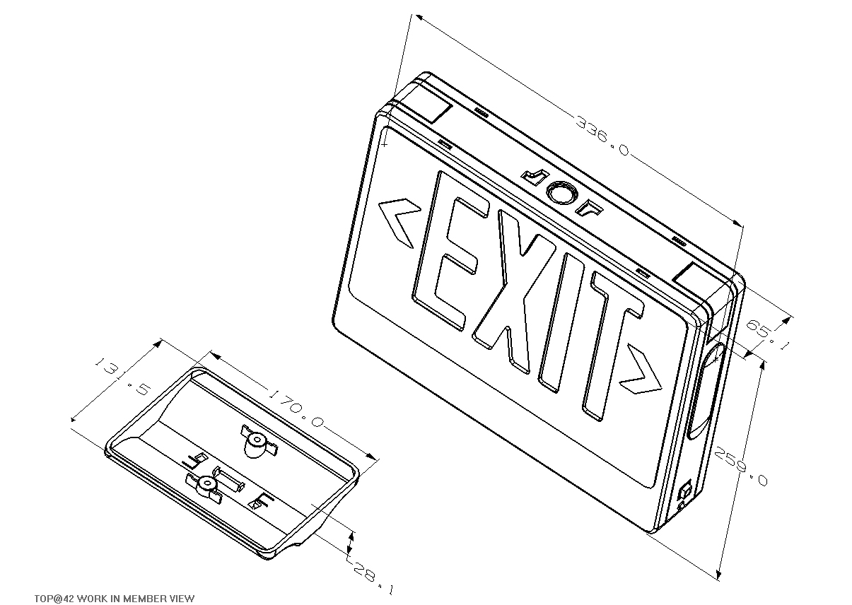 UL Exit Sign LX-760G (6)